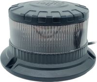 Berger & Schröter LED Rundumkennleuchte Magnet 12/24V, smoked/Grauglas