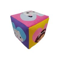 Gabby&#039;s Dollhouse Würfelkissen Gemütliches Kuschelkissen für kleine Fans