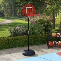 SPORTNOW Basketballständer Magnet-Dartscheibe Basketballkorb mit Ständer
