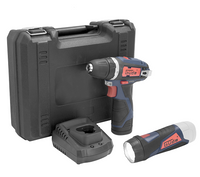 12 V Akku Bohrschrauber Inkl. Ladegerät und Akku BS 12-201-20K + 12 V Akku Led-Lampe L 12-0