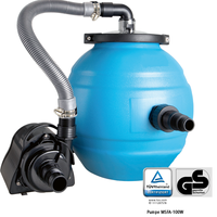 Sandfilteranlage 16 Liter mit Filterballs