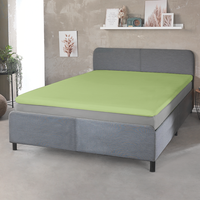 Mikro-Interlock Jersey-Topper-Spannbetttuch - ca. 90 - 100 x 200 cm