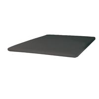 Mikro-Interlock Jersey-Topper-Spannbetttuch - ca. 90 - 100 x 200 cm