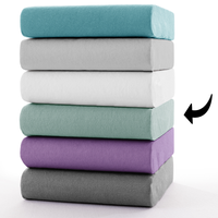 Premium-Jersey-Spannbetttuch - ca. 180 - 200 x 200 cm
