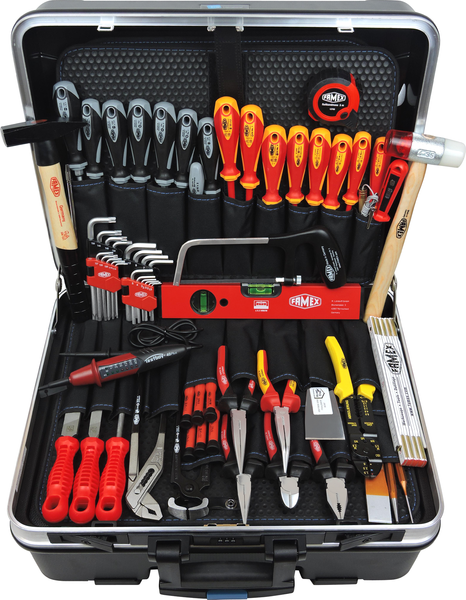 ABS Werkzeugtrolley mit Werkzeug Set Professional