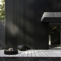 HOME DELUXE WPC Fassadenverkleidung DUVAR – Anthrazit 50 m²