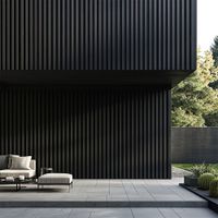 HOME DELUXE WPC Fassadenverkleidung DUVAR – Anthrazit 40 m²