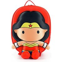 Wonder Woman POLY Kinder Schultasche - DC Justice League Reisetasche - Ergonomischer Rucksack
