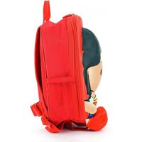 Wonder Woman POLY Kinder Schultasche - DC Justice League Reisetasche - Ergonomischer Rucksack