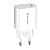 Wandladegerät Schnellladegerät in Weiß 20W mit 1x USB Typ C Anschluss Ladegerät
