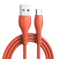 Kabel zu Laden und Datenübertragen 1m USB Typ A zu USB Typ C  2,4A