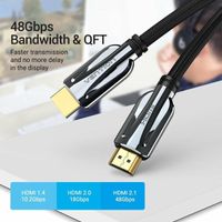 HDMI 2.1 Ultra High Speed Kabel 8K mit eARC, VRR und HDR 2 Meter