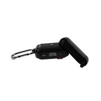 Kopfhörerhülle Nitro Etui kompatibel mit AirPods Pro 2 aus TPU mit einem Karabiner