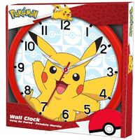 Pokémon analoge Wanduhr mit 25cm Durchmesser: Stilvolle Zeitmessung für Gamer