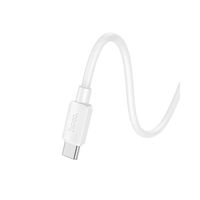 Schnellladekabel USB-A zu USB-C Ladekabel/ Datenkabel 1m in Weiß 27W 2,4A