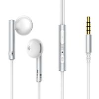 Wired Series JR-EW06 kabelgebundene Kopfhörer, Metall – Silber und Weiß