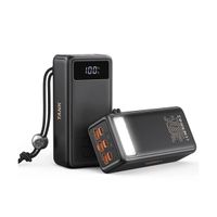 Powerbank 56 000 mAh PD QC3.0 5A 130W Tank Boost (W5001C) schwarz