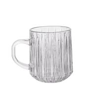 6 Tlg. Gläser Set Kaffeeglas Teegläser Henkel Latte Glass Kaffee 300 ml