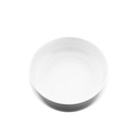 Belicia Servierschüssel aus Porzellan Hochglanz Salatschüssel in Weiß Rund Ø22 cm