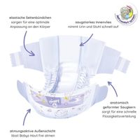 bella baby Happy Windeln Gr.4+ Maxi Plus 9-20kg HAPPY BOX 124 Stück