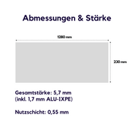 Vinylboden La Boheme 55 - Paket: 2,65 m² (9 Stück)