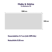 Vinylboden La Boheme 55 - Paket: 2,65 m² (9 Stück)