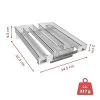 Kaltrauchgenerator mit 5 Stunden Räucherzeit, Räucherschnecke für den Räucherofen