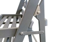 elephant Kräuterleiter Pflanzenregal HDPE 3-Stufen grau