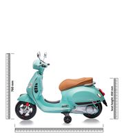 Ride-on Vespa GTS 125 mintgrün 12V