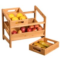 Küchen-/Aufbewahrungsregal, Bambus, FSC