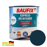 2 in 1 Express Deckfarbe, Saphirblau