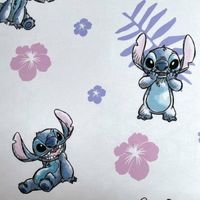 Lilo &amp; Stitch Spannbettlaken 100% Baumwolle, 200 x 90 cm