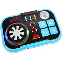 Spielzeug-DJ-Mischpult mit Koffer - Vier Spielmodi, Lautstärkeregelung, Bluetooth-Konnektivität