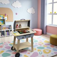Kindergrill aus Holz