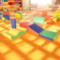 Kinder Softbausteine 7 tlg. - Mehrfarbig