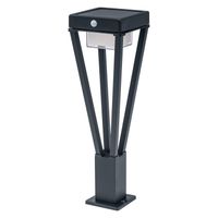 ENDURA Style Solar Bouquet 50cm Post Sensor 6W Black