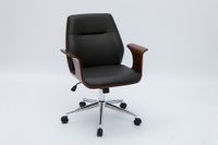 Bürostuhl – Eleganz und Komfort für Ihren Arbeitsplatz, ca. 68 x 61 x 86–94 cm – Schwarz