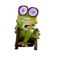 LED-Solar-Chill-Tiere - Frosch