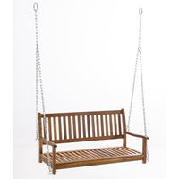 Gartenschaukel für 2 Personen aus Akazienholz mit FSC, ca. 63 x 123 x 61,5 cm 