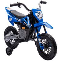 AIYAPLAY Kinder Elektro-Motorrad 12V Kindermotorrad mit Musik, 2,4-5 km/h
