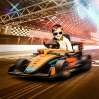 AIYAPLAY Kinder Elektroauto, 12V Kinderfahrzeug mit 2,4G-Fernbedienung, MP3 USB
