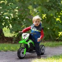 HOMCOM HOMCOM Kinder Elektro-Motorrad, 6V Kindermotorrad mit Hupe, Startup-Musik