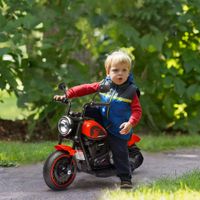 HOMCOM Kinder Elektro-Motorrad Kindermotorrad 6V Kinderfahrzeug für 1,5-3 Jahre