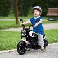 HOMCOM Kindermotorrad Elektro-Motorrad Elektrofahrzeug für 1,5-3 Jahre Kinder