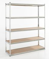 Schwerlastregal, 5 Ablagen je 175kg belastbar, 180 x 150 x 45 cm