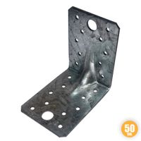 Schwerlast-Winkelverbinder 50Stk. 90 x 90 x 65 x 2,5 mm