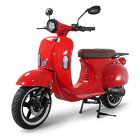 45er E-Roller inkl. 1 Akku + Helmtasche - Cherry Red glossy