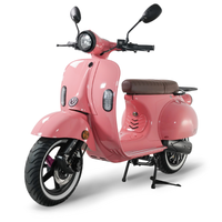 45er E-Roller inkl. 1 Akkus + Helmtasche - Old Rose glossy