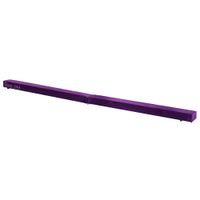 HOMCOM 210 cm Schwebebalken Turnbalken Indoor Outdoor bis 120 kg Violett