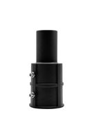 Straßenleuchten Adapter, 80 zu 60 mm, in grau, fix